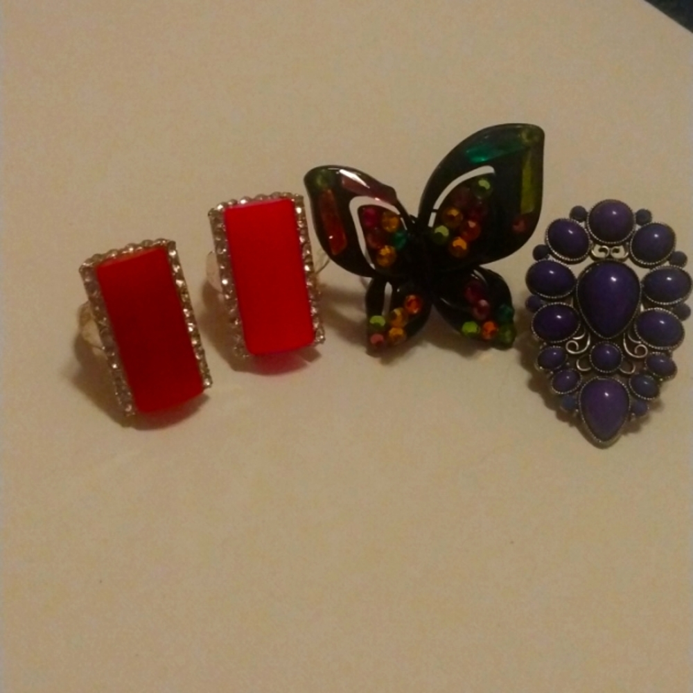 4 design rings